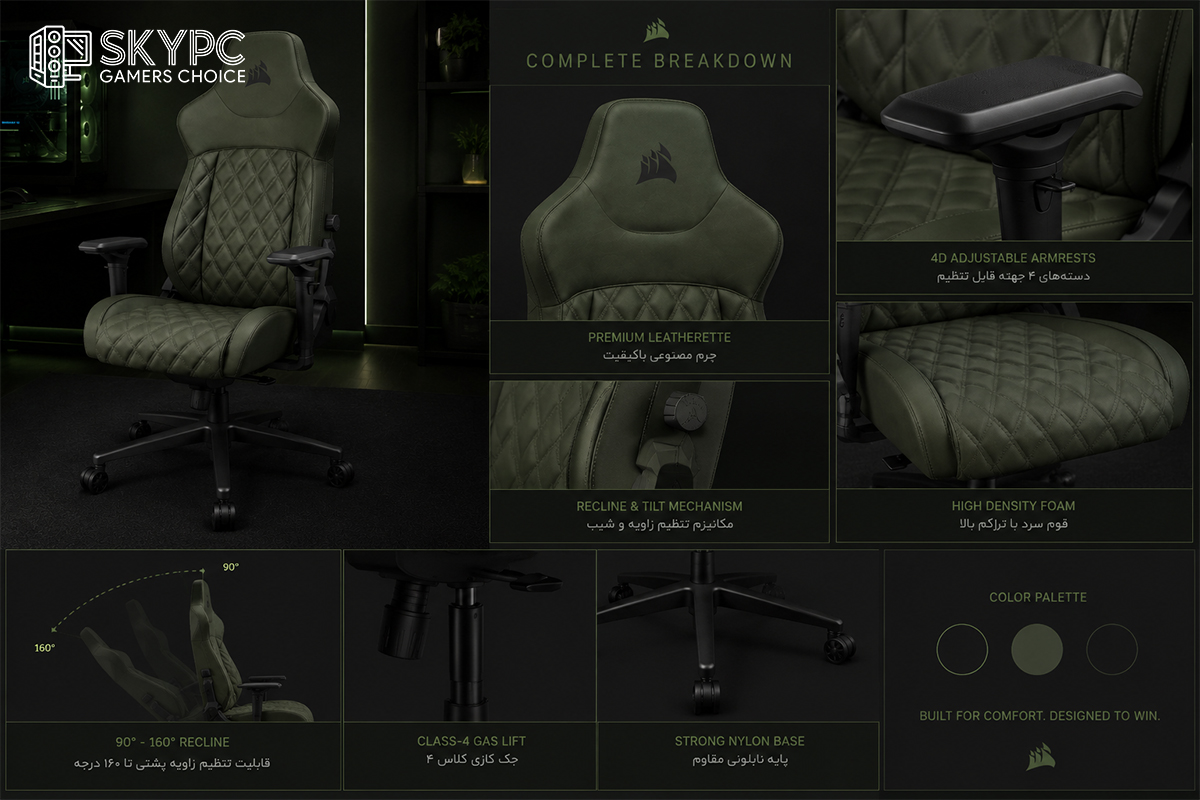 TC500 LUXE FROST GREEN