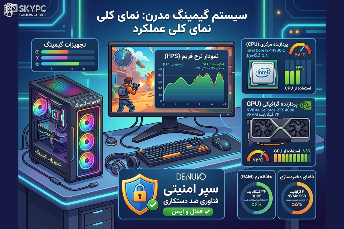 بررسی تأثیر Denuvo بر عملکرد بازی و نرخ فریم