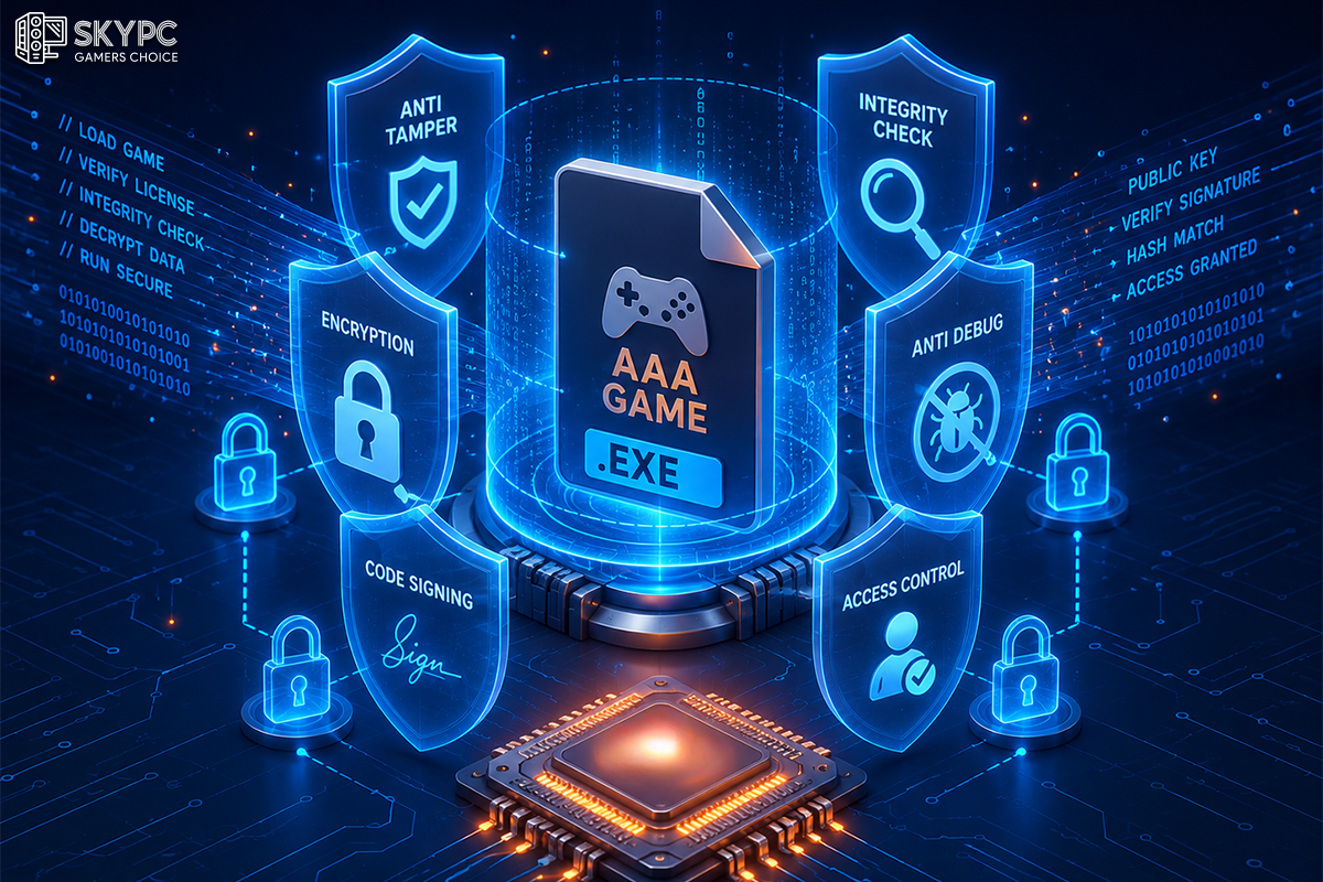 نحوه محافظت Denuvo از فایلهای اجرایی بازی