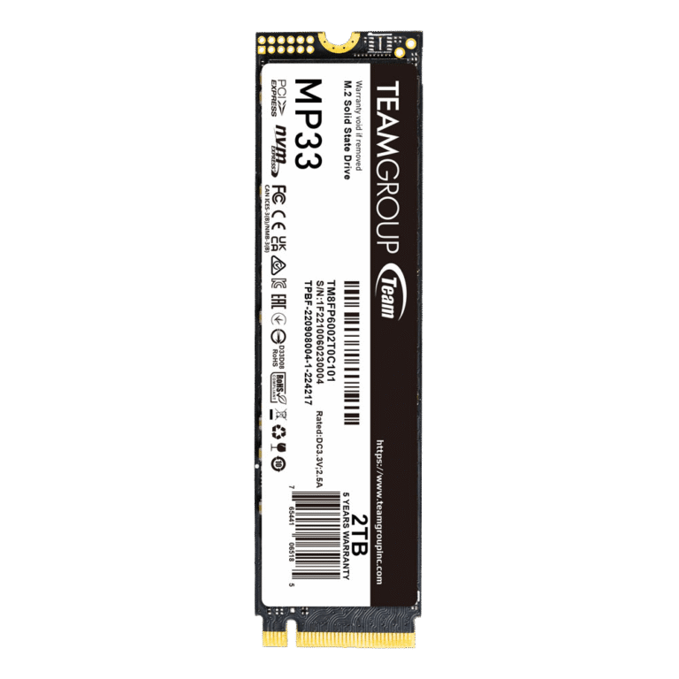 MP33 M.2 PCIe 2TB