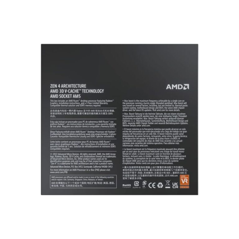 پردازنده amd ryzen9 7900x3d