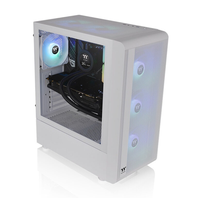 کیس ترمالتیک thermaltake s200 mesh argb snow
