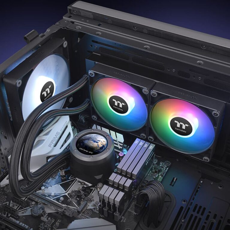 خنک کننده مایع ترمالتیک thermaltake th240 v2 ultra argb