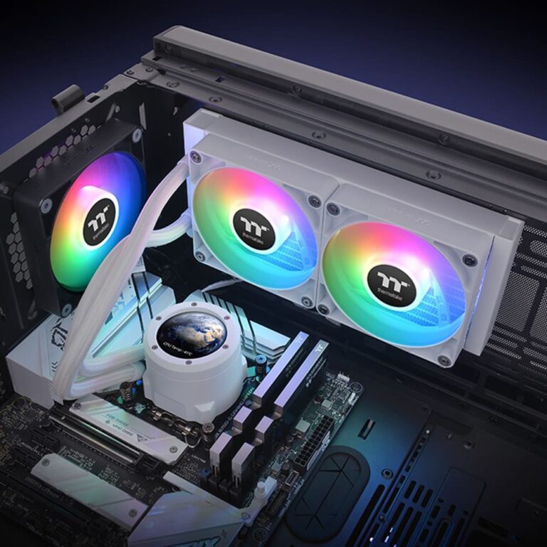 خنک کننده بادی ترمالتیک thermaltake th240 v2 ultra argb snow