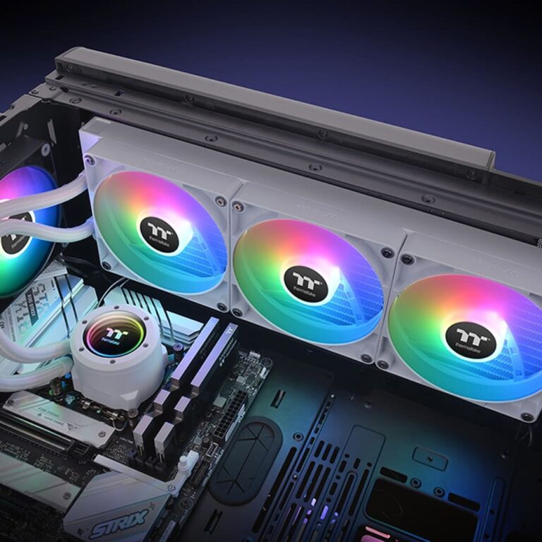 خنک کننده مایع ترمالتیک thermaltake th420 v2 argb snow