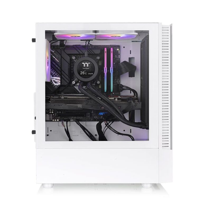 کیس ترمالتیک thermaltake view 200 tg argb snow