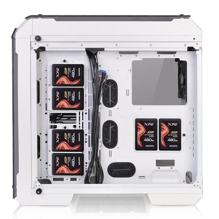 کیس ترمالتیک thermaltake view 71 tempered glass snow