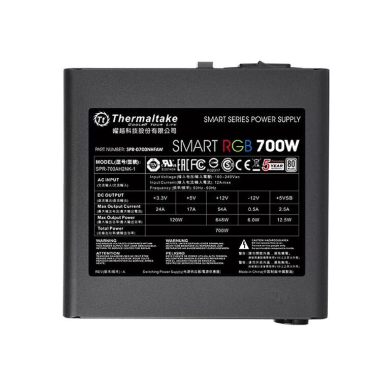 پاور ترمالتیک thermaltake smart bm3 rgb 700w