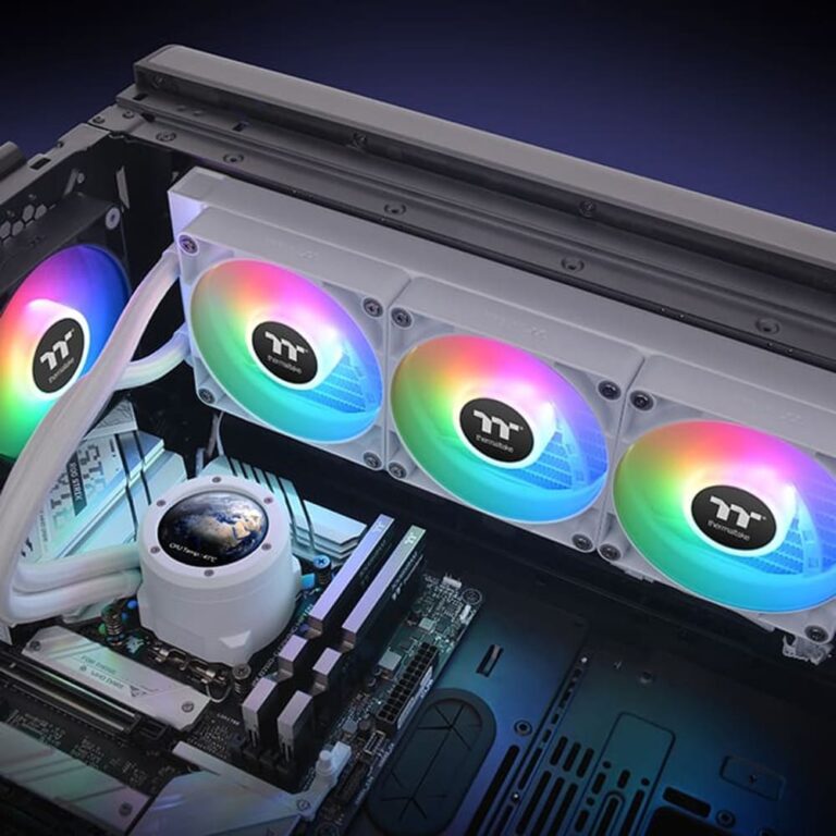 خنک کننده مایع ترمالتیک thermaltake th360 v2 ultra argb snow