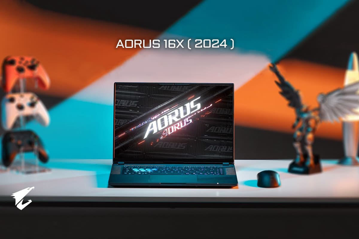 لپ تاپ گیمینگ آئورس 16x aorus akg 2024