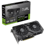 کارت گرافیک ASUS Dual rtx 4070 super evo oc 12gb