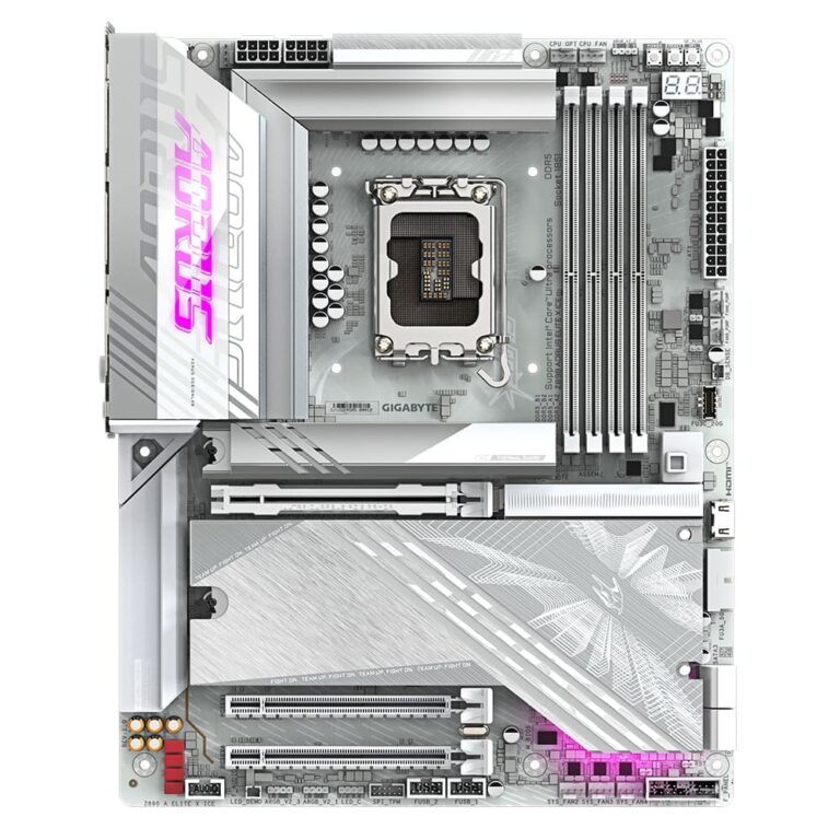 مادربرد آئورس z890 aorus elite x ice