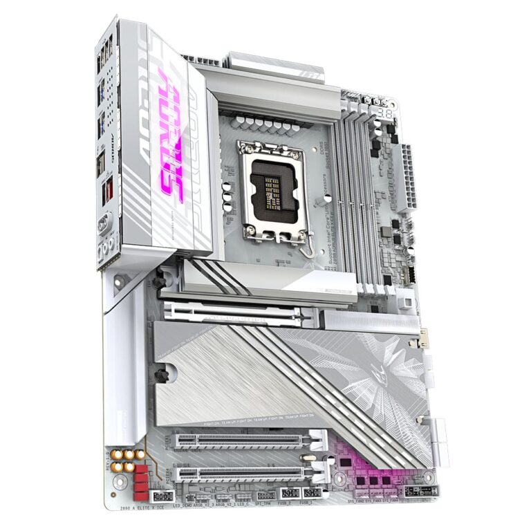 مادربرد آئورس z890 aorus elite x ice