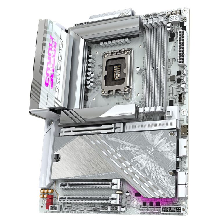 مادربرد آئورس z890 aorus elite x ice