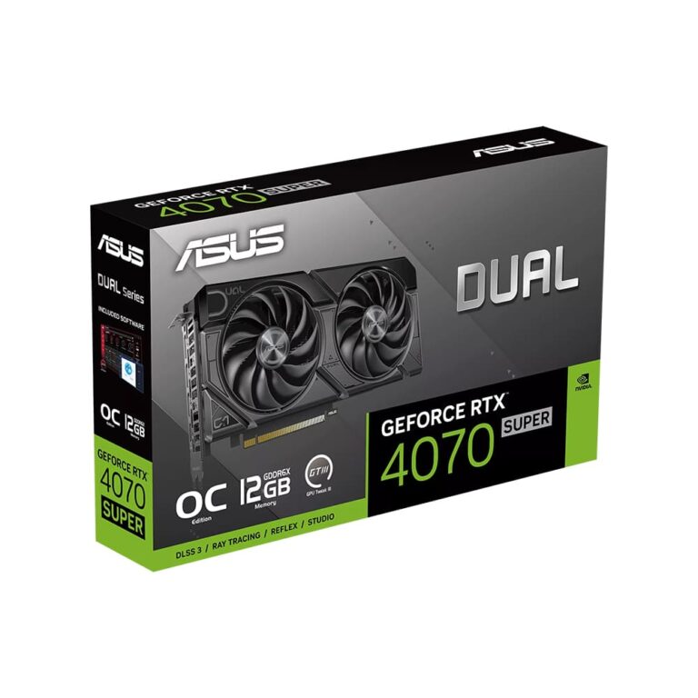 کارت گرافیک ایسوس asus dual rtx 4070 super evo oc