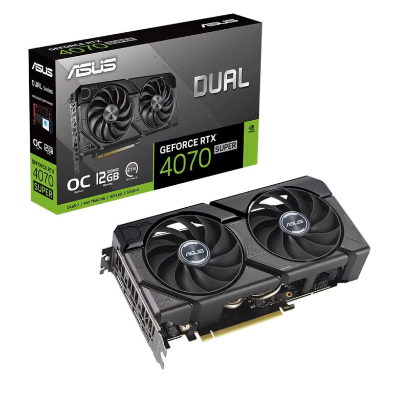 کارت گرافیک ایسوس asus dual rtx 4070 super evo oc