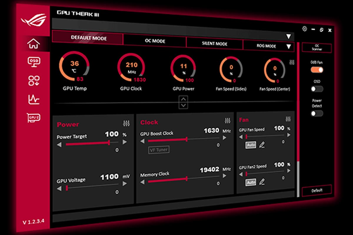 کارت گرافیک ASUS Dual rtx 4070 super evo oc 12gb