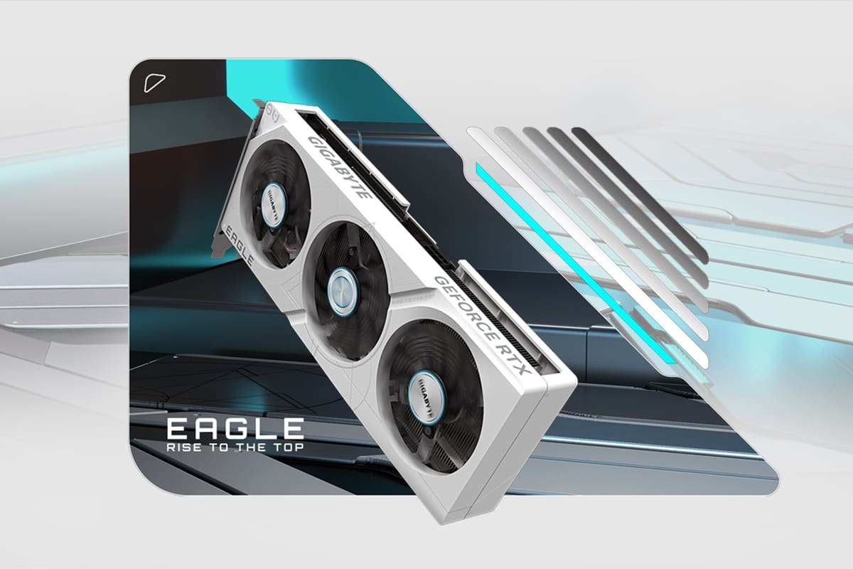کارت گرافیک گیگابایت RTX 4060TI EAGLE OC ICE 8G