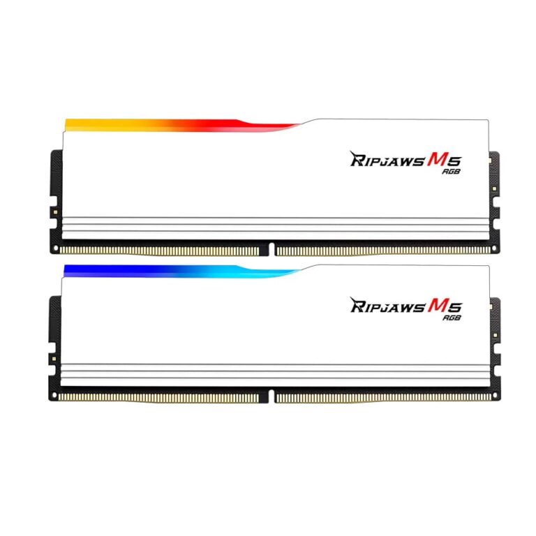 رم جی اسکیل رم جی اسکیل GSKILL 32GB 6000 RIPJAWS M5 RGB CL36 white