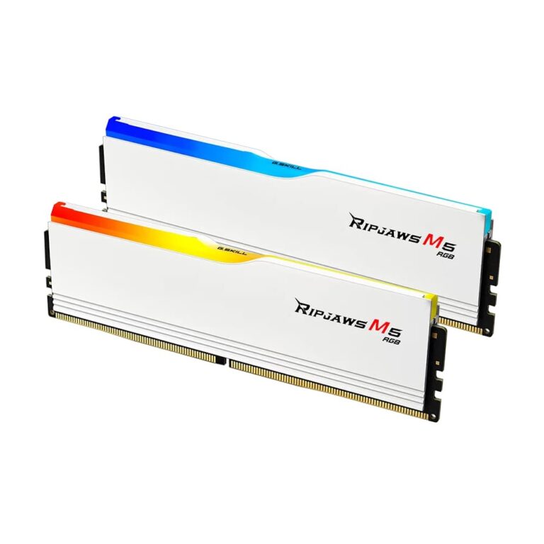 رم جی اسکیل رم جی اسکیل GSKILL 32GB 6000 RIPJAWS M5 RGB CL36 white