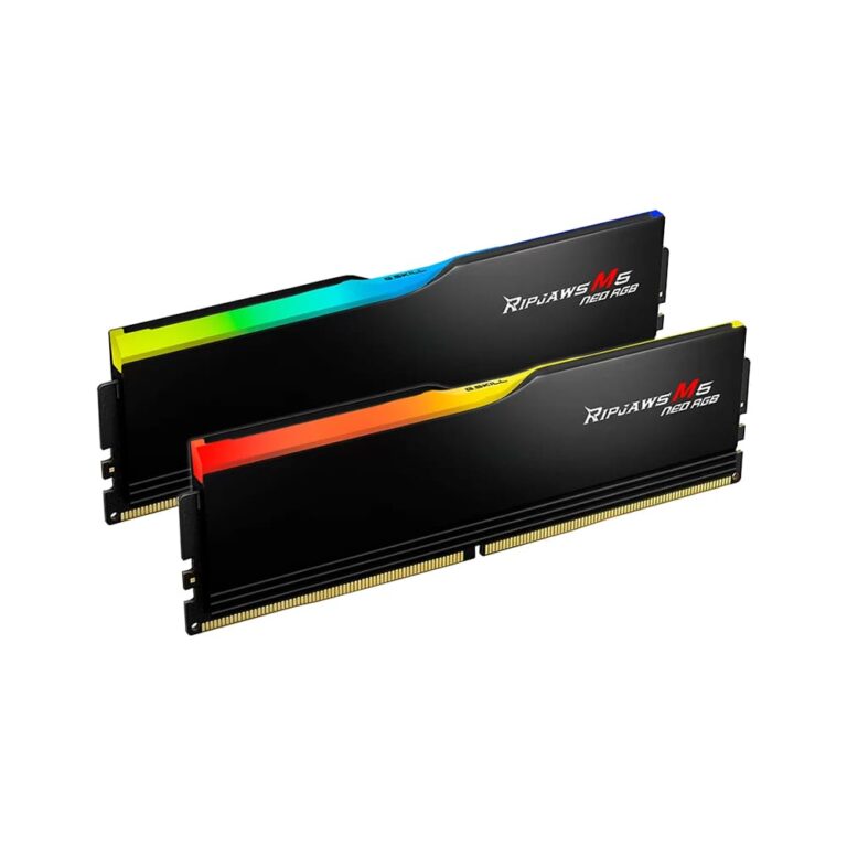 رم جی اسکیل gskill 32gb DDR5 6000 Ripjaws M5 Neo RGB CL36