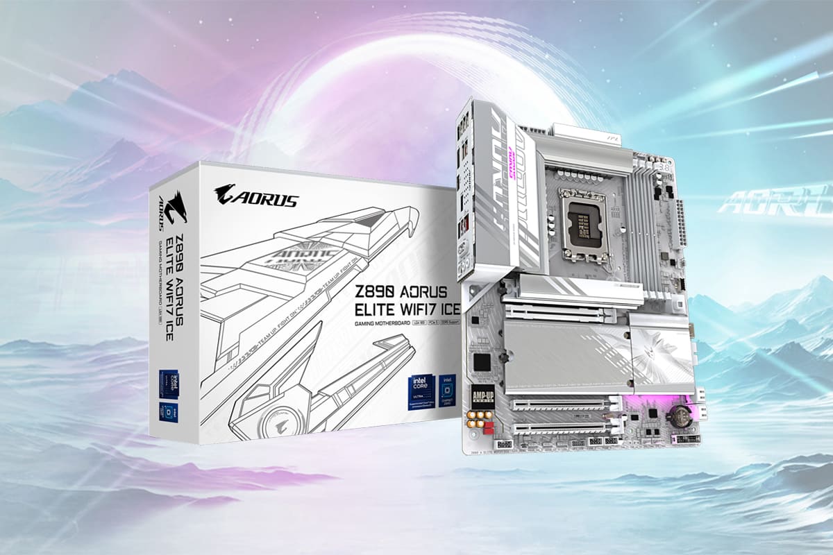 مادربرد آئورس z890 aorus elite wifi7 ice