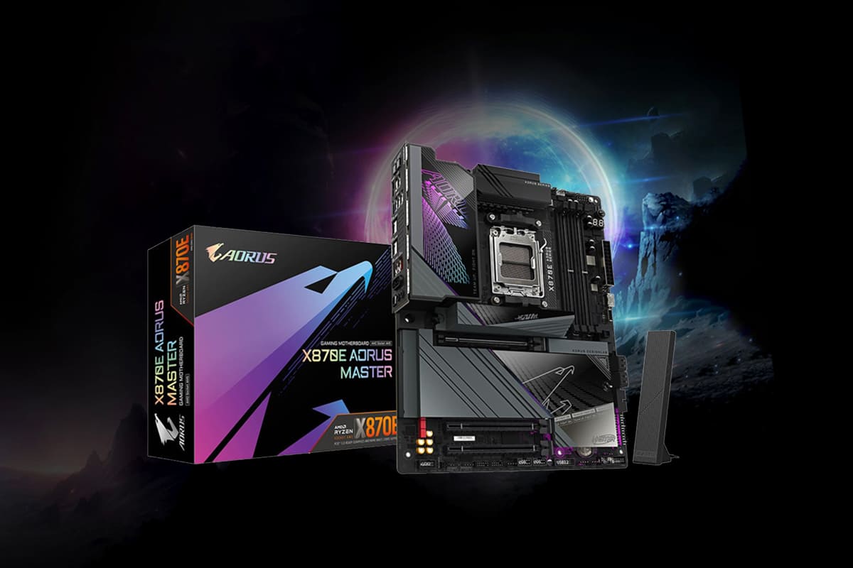 مادریرد x870e aorus master
