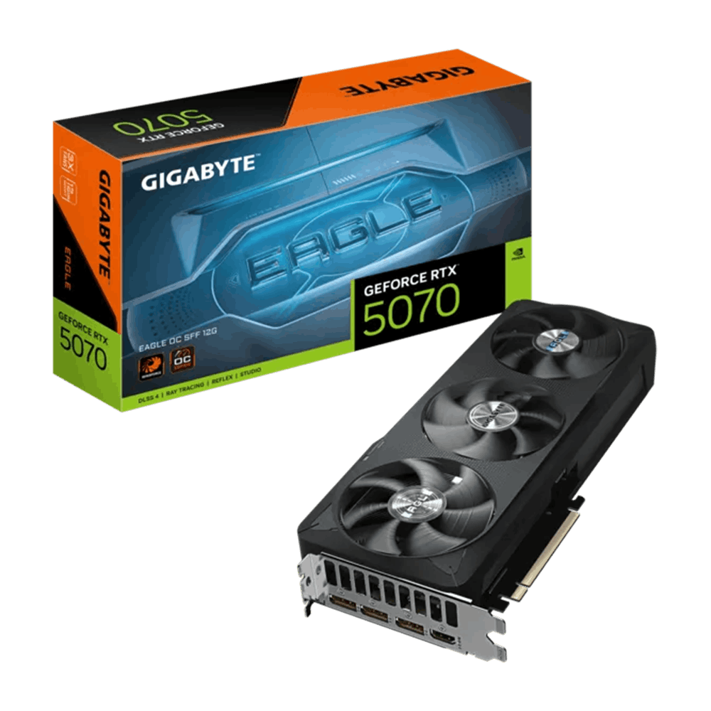 1 (3) کارت گرافیک گیگابایت RTX 5070 EAGLE OC SFF 12G - Image 1