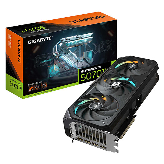 کارت گرافیک گیگابایت RTX 5070Ti GAMING OC 16G