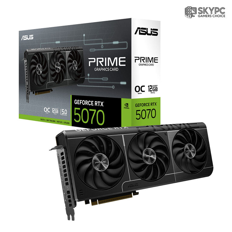 کارت گرافیک ASUS RTX 5070 PRIME OC 12 GB